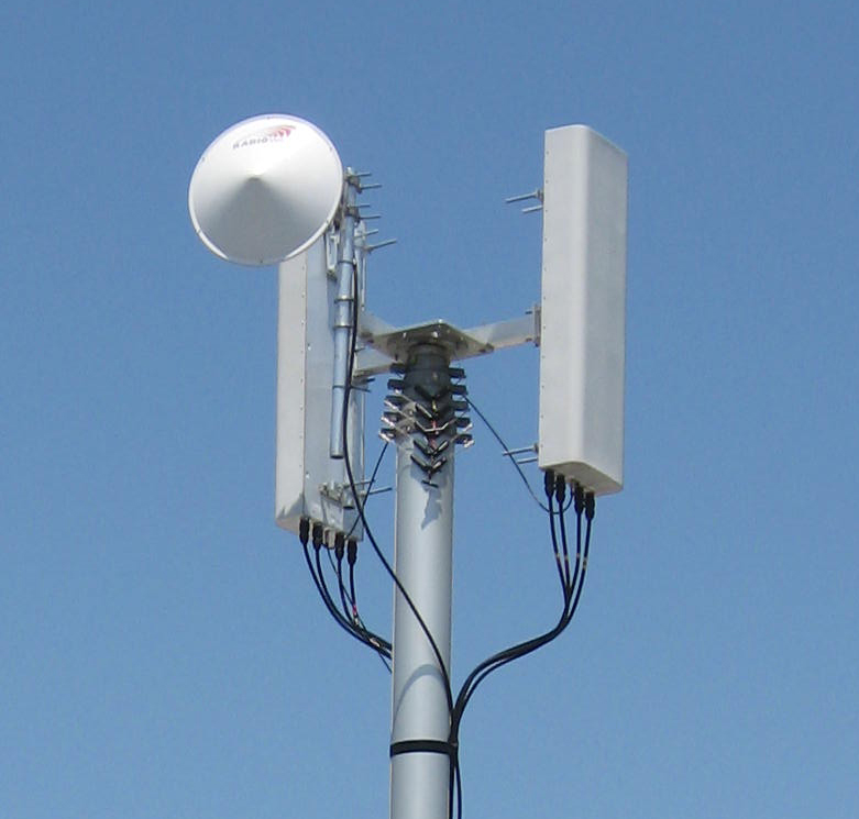 Picture of a universal 3-sector antenna mounting kit