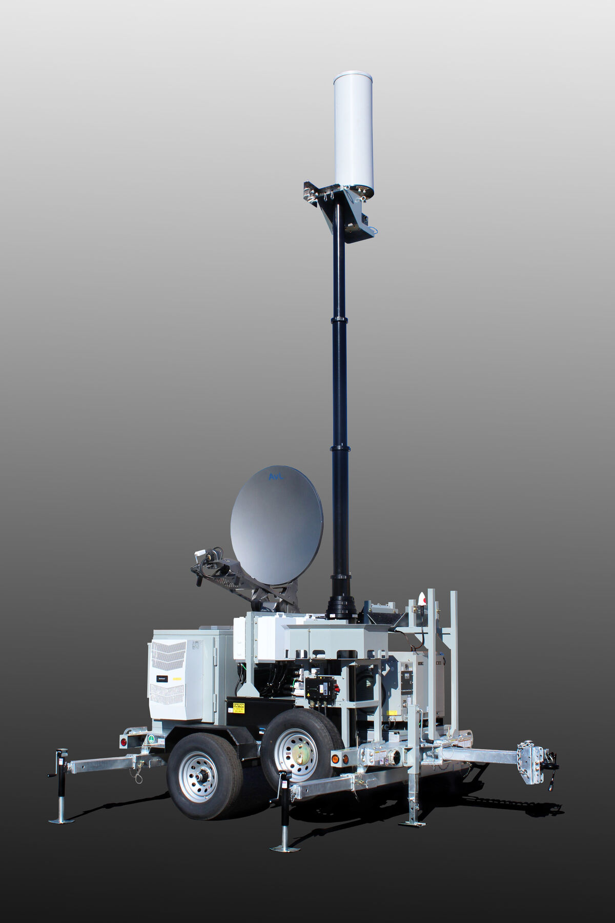 Picture of small SAT COW cell on wheels